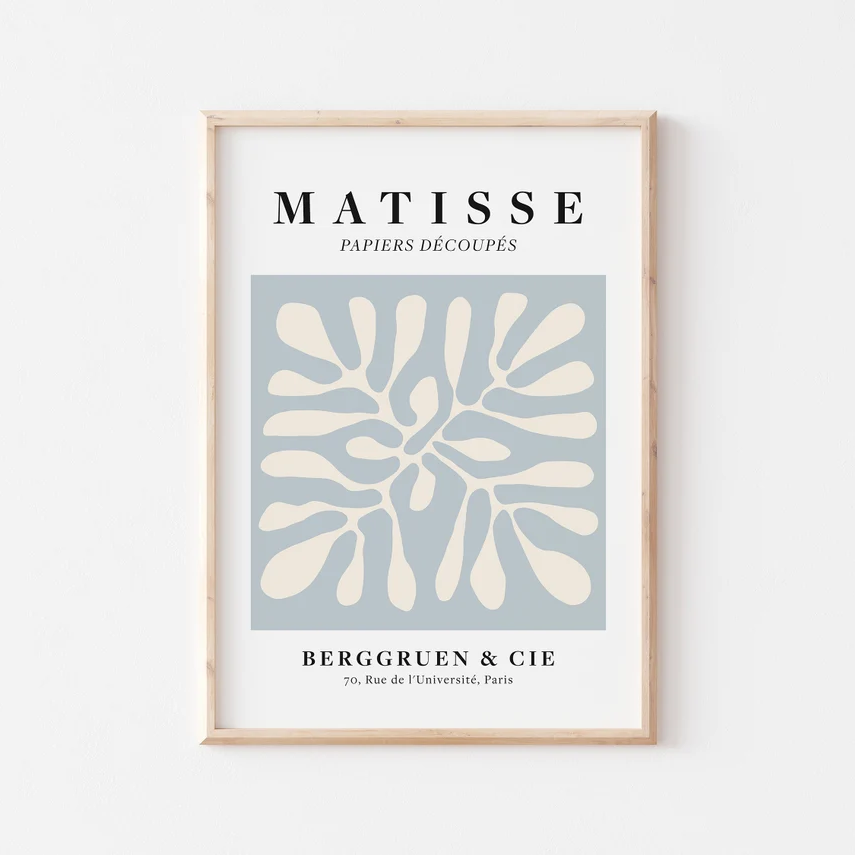 Exhibition Gallery Wall Set of 6, Matisse Art, Flower Market Art, Picasso Art