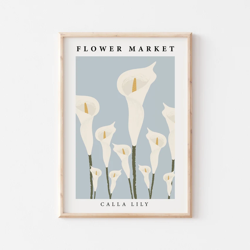 Exhibition Gallery Wall Set of 6, Matisse Art, Flower Market Art, Picasso Art