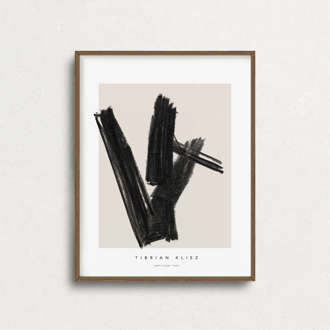 Abstract Gallery Wall Minimal Art Set of 6, Contemporary Wall Art, Minimal Wall Set